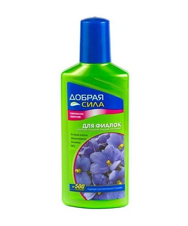 Удобрение Добрая сила для фиалок (250 мл) Удобрение Добрая сила для фиалок (250 мл)