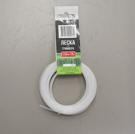 Леска для триммера 1,5*15 круг Леска для триммера 1,5*15 круг