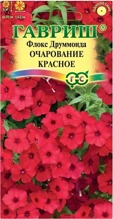 Флокс друммонда Очарование красное, 0,05 г (ГАВРИШ)