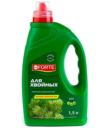 Удобрение Bona Forte открытого грунта для хвойных, 1,5 л