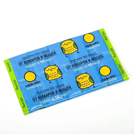 Пластины от комаров Комарофф, 10 шт Быстро Пластины от комаров Комарофф, 10 шт Быстро