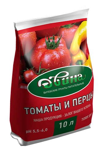 Грунт Двина для томатов и перцев, 10 л Грунт Двина для томатов и перцев, 10 л
