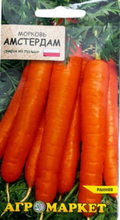 Морковь Амстердам, 1 г (Агромаркет)