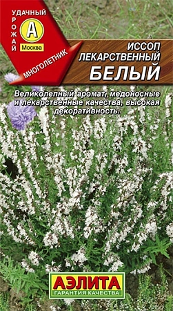 Иссоп лекарственный белый, 0,1 г (Аэлита)