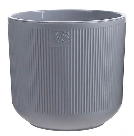 Горшок с дренажной системой Росси VipSet серый, 3,1 л