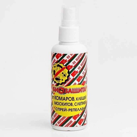 Спрей-репеллент от комаров и клещей, 100 мл Спрей-репеллент от комаров и клещей, 100 мл