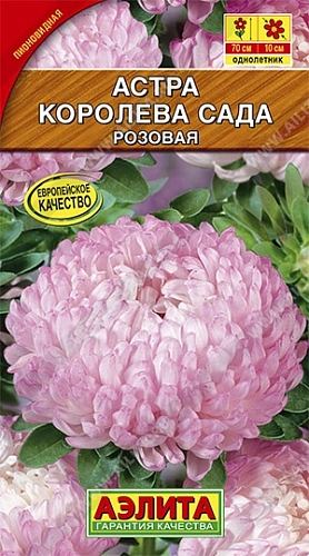 Астра Королева сада розовая 0,2 г (АЭЛИТА) Астра Королева сада розовая 0,2 г (АЭЛИТА)