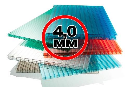 Поликарбонат Кронос 4мм - цветной Поликарбонат Кронос 4мм - цветной