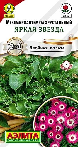 Мезембриантемум Яркая звезда 0,01 г (АЭЛИТА) Мезембриантемум Яркая звезда 0,01 г (АЭЛИТА)