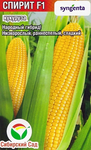 Кукуруза Спирит F1, 5 шт Кукуруза Спирит F1, 5 шт