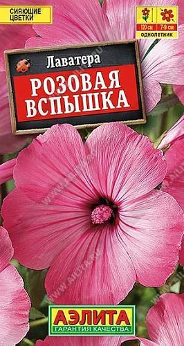 Лаватера Розовая вспышка 0,3 г (АЭЛИТА) Лаватера Розовая вспышка 0,3 г (АЭЛИТА)
