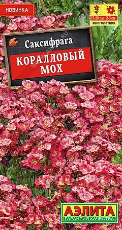 Саксифрага Коралловый мох 0,01 г Саксифрага Коралловый мох 0,01 г