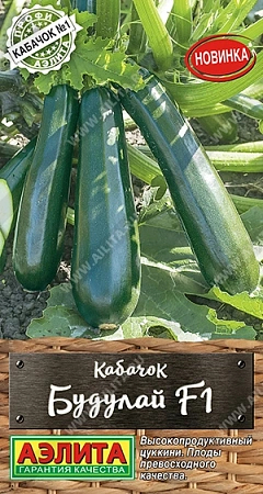 Кабачок цукини Будулай F1, 1 г (Аэлита) Кабачок цукини Будулай F1, 1 г (Аэлита)