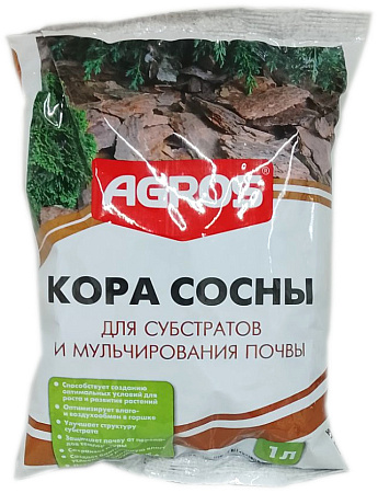 Кора сосны, 1 л Кора сосны, 1 л