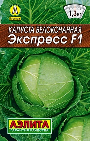 Капуста белокочанная Экспресс F1, 0,3 г Капуста белокочанная Экспресс F1, 0,3 г