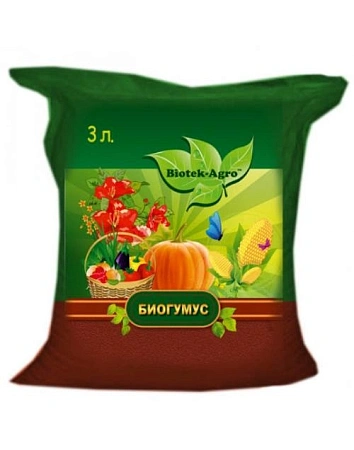 Биогумус Biotek-Agro 3л