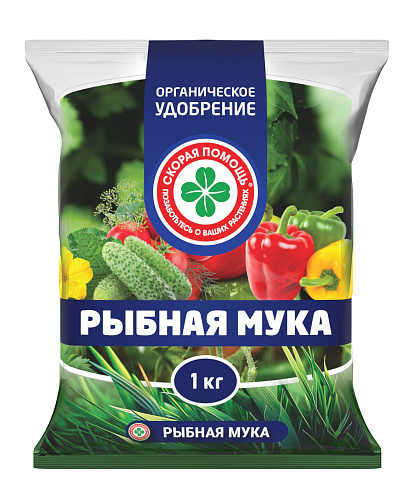 Мука рыбная Скорая помощь, 1 кг Мука рыбная Скорая помощь, 1 кг