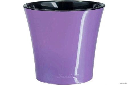 Горшок АРТЕ аметист-черный, 2 л