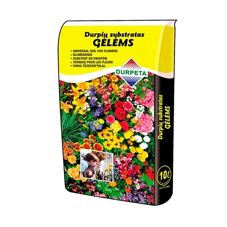 Грунт Durpeta универсальный торфяной для цветов, 5 л Грунт Durpeta универсальный торфяной для цветов, 5 л