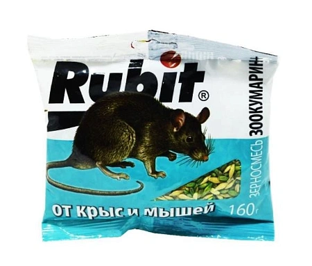 Зоокумарин РУБИТ, 160 г