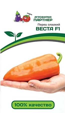 Перец сладкий Веста F1 5 шт., 2-ной пак. (ПАРТНЕР)