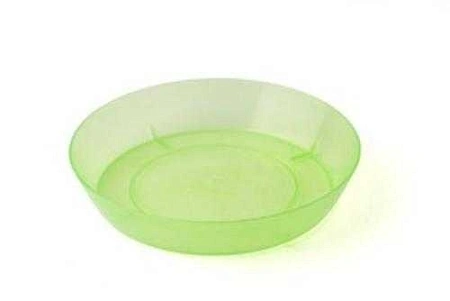 Поддонник 230 мм прозрачный (цвета в ассортименте)