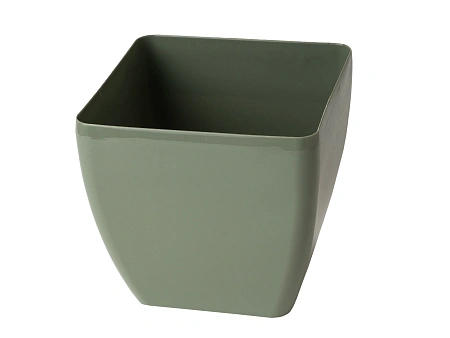 Горшок цветочный квадратный 150 мм 2,5 л (цвета в ассортименте)