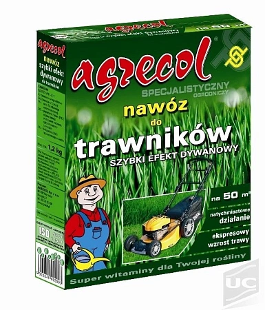Удобрение Agrecol для газона ковровый эффект (1.2 кг)