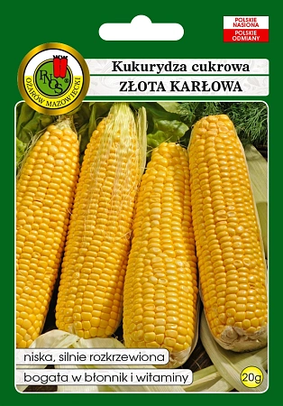 Кукуруза Золотая карликовая, 20 г PNOS