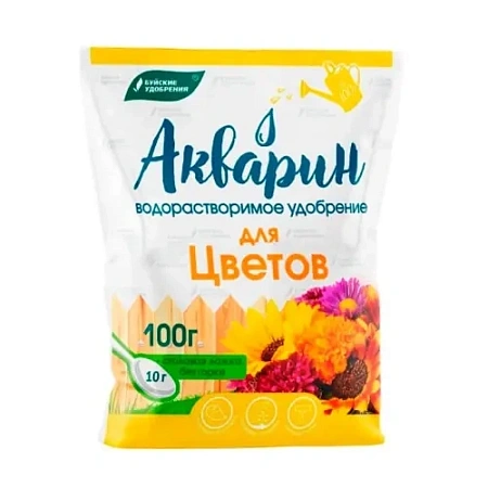 Удобрение Акварин для цветов, 100 г