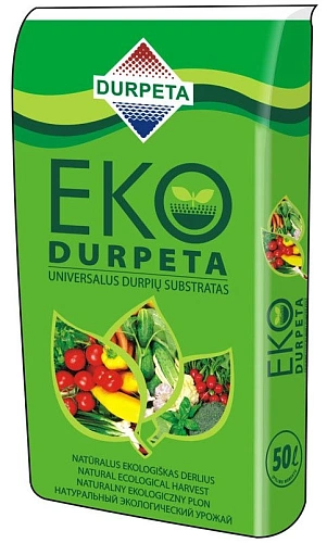 Грунт Ekodurpeta универсальный, 50 л Грунт Ekodurpeta универсальный, 50 л