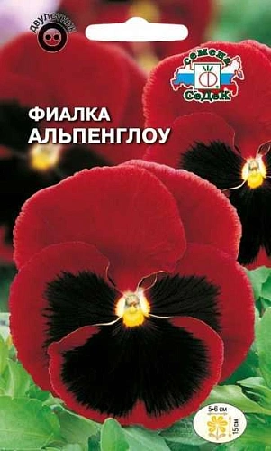 Фиалка Альпенглоу двулетник, 0,05 г (Седек) Фиалка Альпенглоу двулетник, 0,05 г (Седек)