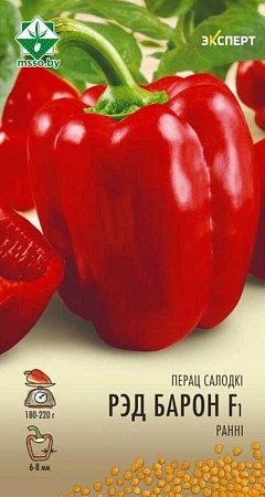 Перец сладкий Ред барон F1, 6 шт (Эксперт) (МССО) Перец сладкий Ред барон F1, 6 шт (Эксперт) (МССО)