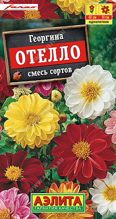Георгина Отелло, смесь сортов 7 шт (Аэлита)