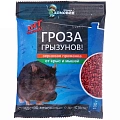 Зерновая приманка Гроза от крыс и мышей, 100 г Зерновая приманка Гроза от крыс и мышей, 100 г