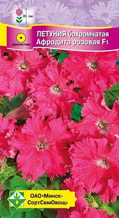 Петуния гибридная бахромчатая Афродита розовая F1, 7 шт (МССО) Петуния гибридная бахромчатая Афродита розовая F1, 7 шт (МССО)