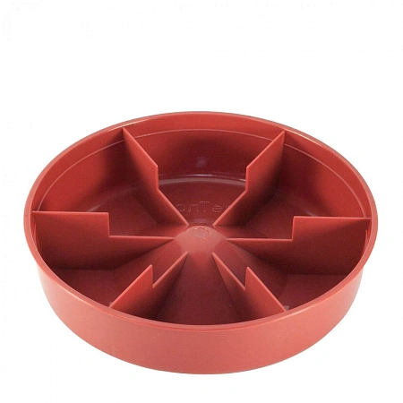 Кормушка бункерная БКС-1, 1 л с бортиком