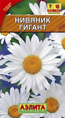 Нивяник крупноцветковый Гигант 0,5 г (АЭЛИТА) Нивяник крупноцветковый Гигант 0,5 г (АЭЛИТА)