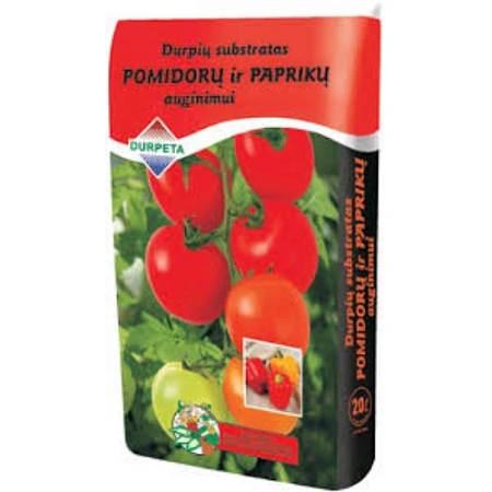 Грунт Durpeta для выращивания томатов и перцев, 20 л