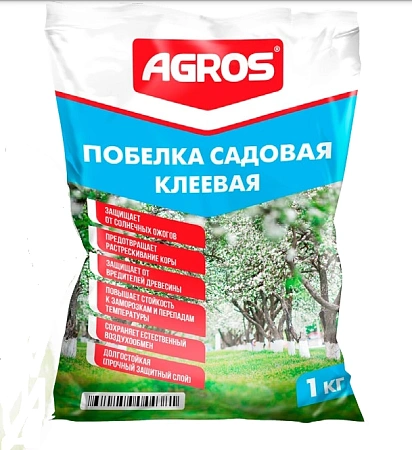 Побелка садовая клеевая, 1 кг
