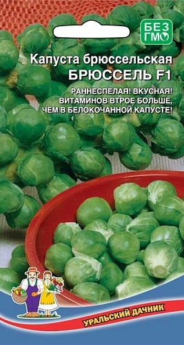 Капуста брюссельская Брюссель, 0,3 г (УД) Капуста брюссельская Брюссель, 0,3 г (УД)
