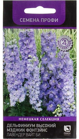 Дельфиниум высокий Мэджик Фонтейнс Лавендер Вайт Би, 10 шт (Поиск) Дельфиниум высокий Мэджик Фонтейнс Лавендер Вайт Би, 10 шт (Поиск)