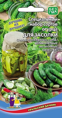 Огурец Деревенский хит (смесь сортов), 12 шт
