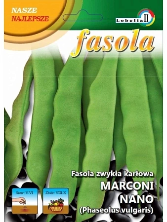 Фасоль Марчони Нана спаржевая карликовая, 20 г LOBELIA II Фасоль Марчони Нана спаржевая карликовая, 20 г LOBELIA II