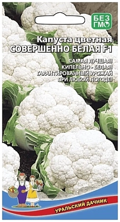 Капуста цветная Совершенно белая F1, 0,2 г (УД) Капуста цветная Совершенно белая F1, 0,2 г (УД)