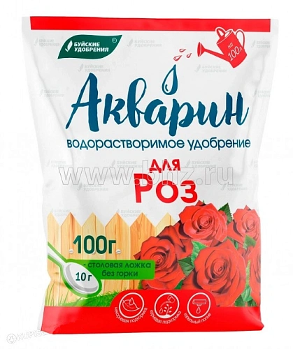 Удобрение Акварин для роз, 100 г Удобрение Акварин для роз, 100 г