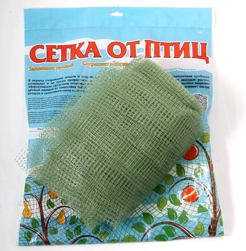 Сетка от птиц У-6/2/10, 2*10 м (хаки) Сетка от птиц У-6/2/10, 2*10 м (хаки)