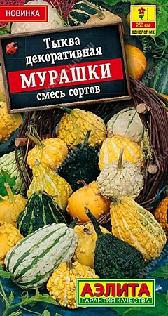 Тыква декоративная Мурашки, смесь 1 г (АЭЛИТА)