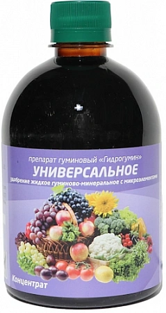 Гидрогумин 1 л универсальный, препарат гуминовый
