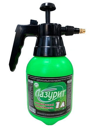 Опрыскиватель пневматический ручной Лазурит 1,0 л Опрыскиватель пневматический ручной Лазурит 1,0 л